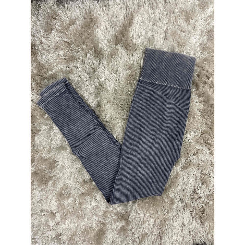 Aura Acid Wash Athletic Leggings Size S